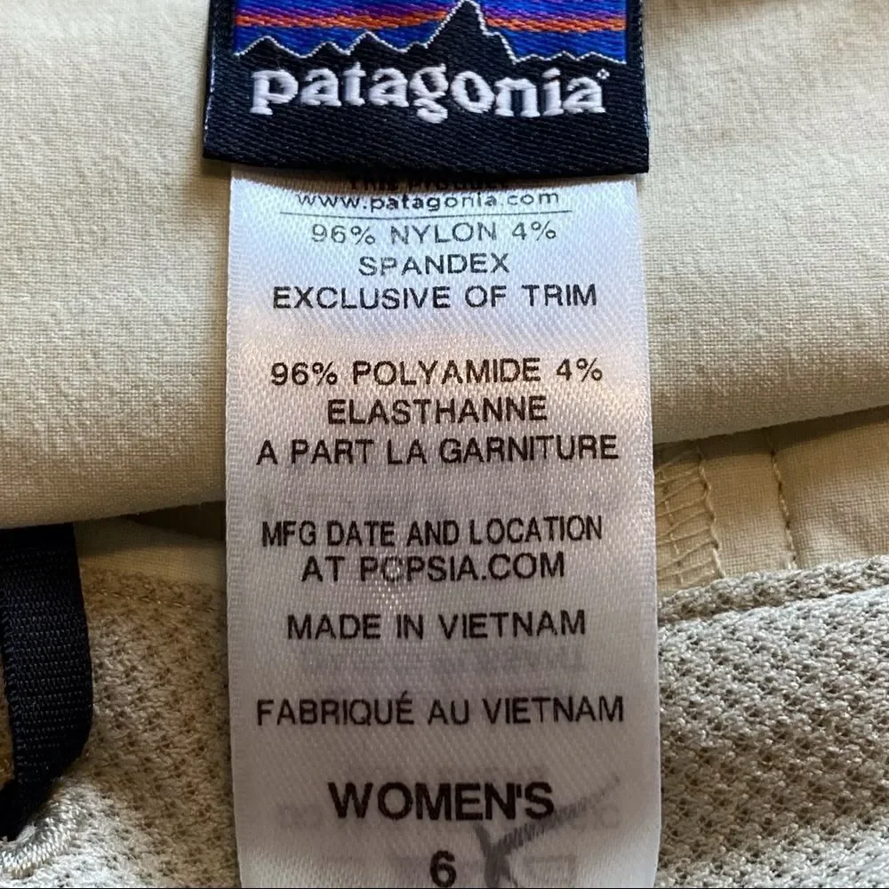 Patagonia Rock Craft Skirt in Bleached Stone Size 6